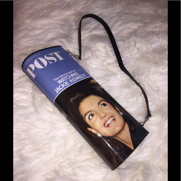 Breeke Handbags - Jackie Kennedy Magazine Clutch by Breeke